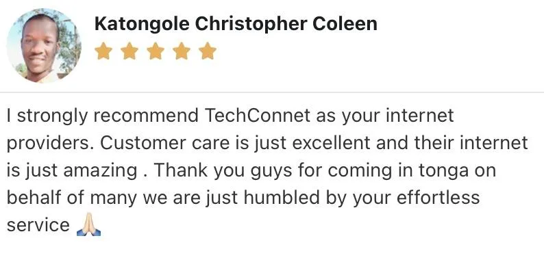 Customer testimonial